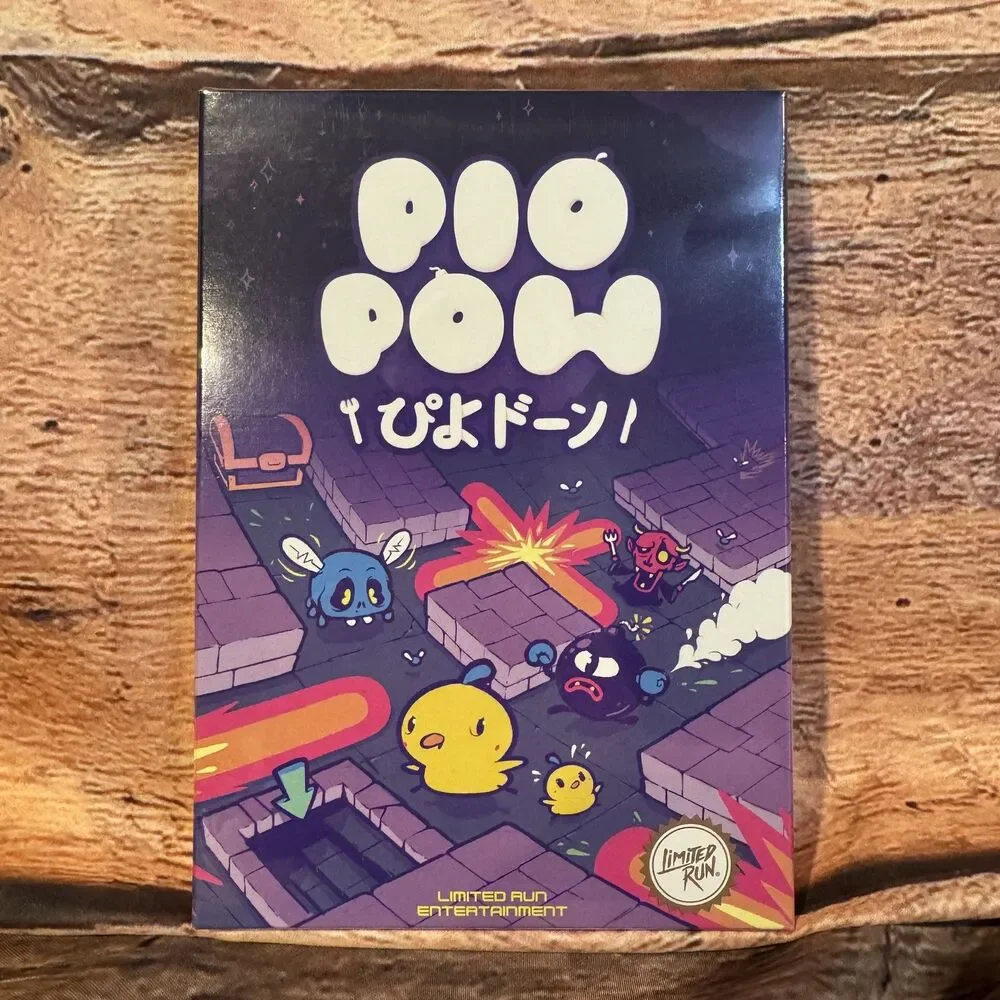 PioPow NES Nintendo Limited Run Games LRG FIXED Ver 2.0 Brand New Sealed